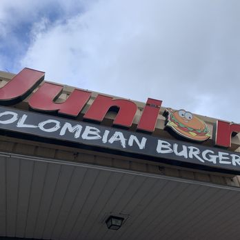 Junior Colombian Burger - Cute sign! - Burgers Near Me - Orlando, Florida Junior Colombian Burger - Cute sign! - Burgers Near Me - Orlando, Florida