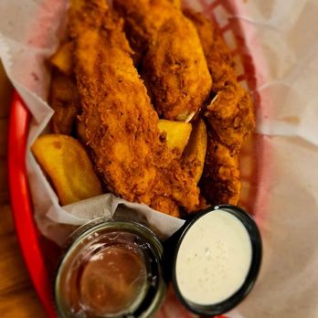 Wunsche Bros Cafe & Saloon - Chicken Tenders and fries - Burgers Near Me - Spring, Texas