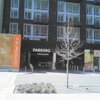 Giant - view of opening into parking lot across from doorway into Giant store - Grocery Near Me - Washington, DC, District of Columbia