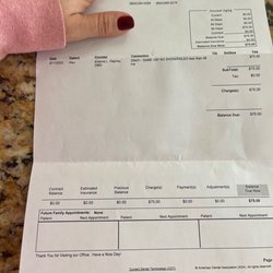 Five Forks Dental Care - Invoice received this week. From a year ago. I haven't been to this office at least 2 years.