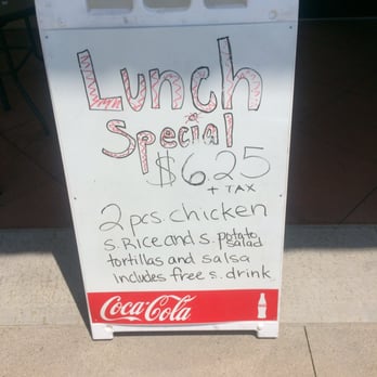 Juan's Rotisserie Chicken - What a great lunch special!! Yum and cheap!!! - Mexican Near Me - San Jacinto, California Juan's Rotisserie Chicken - What a great lunch special!! Yum and cheap!!! - Mexican Near Me - San Jacinto, California