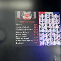 Gentlemens Hair Cut - Prices