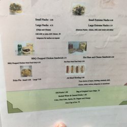 Mama Shines Shaved Ice And More - Food menu available at drive thru and walk up