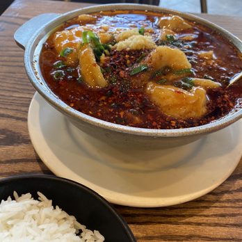 Sichuan Impression - Boiled Fish Fillets in Chili Sauce - Szechuan Near Me - Alhambra, California