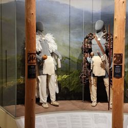 Cherokee National History Museum - Different clan outfits