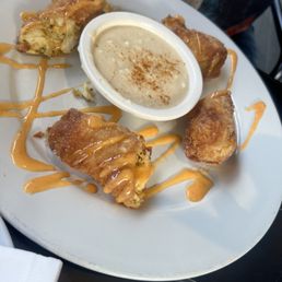 Crab Cake Egg Rolls