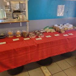 Mrs. K's Concession - Various snacks for sale here.