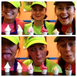 Just Peachy Frozen Yogurt - Free samples!