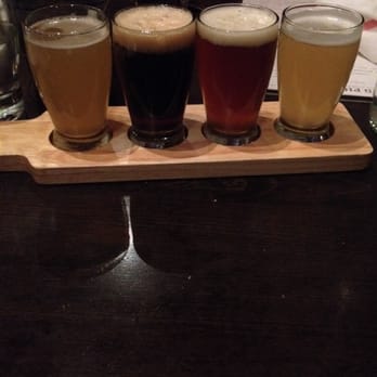The Salted Pig - from left to right: Ommegang Witte, Alesmith & Cigar City Ramblin' Rue, The Bruery Loakal Red, Great Divide Colette - Gastropubs Near Me - Riverside, California The Salted Pig - from left to right: Ommegang Witte, Alesmith & Cigar City Ramblin' Rue, The Bruery Loakal Red, Great Divide Colette - Gastropubs Near Me - Riverside, California