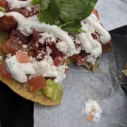 Photo of The Blind Horse Restaurant - Kohler, WI, United States. avocado tostada - June 2018 - gross