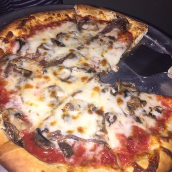 Compari's - small pizza with anchovies and mushroom - Pizza Near Me - Los Angeles, California Compari's - small pizza with anchovies and mushroom - Pizza Near Me - Los Angeles, California
