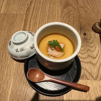 Sushi Jin - Steamed egg with crab - Sushi Bars Near Me - Mountain View, California Sushi Jin - Steamed egg with crab - Sushi Bars Near Me - Mountain View, California
