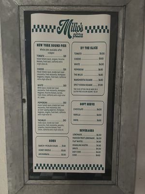 Menu photo 1 Milio’s Pizza Santa Barbara, CA Menu photo 1 Milio’s Pizza Santa Barbara, CA