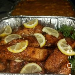 Roxy Marie Cuisine - Smoked honey glazed salmon