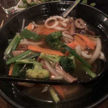 Ramen Bar - vegan udon ramen. definitely prefer udon stirfry, noodles were too heavy in the soup. lesson learned! but delicious nonetheless! - Ramen Near Me - Pittsburgh, Pennsylvania Ramen Bar - vegan udon ramen. definitely prefer udon stirfry, noodles were too heavy in the soup. lesson learned! but delicious nonetheless! - Ramen Near Me - Pittsburgh, Pennsylvania