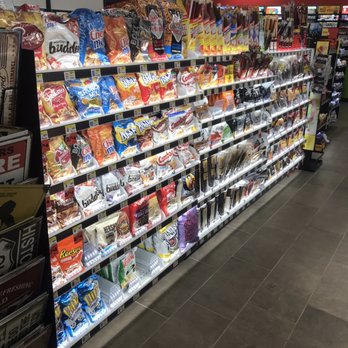 Love's Travel Stop - a variety of snacks on display - Convenience Stores Near Me - Mims, Florida