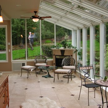 Global Solariums - a patio with a fireplace - General Contractors Near Me - Vancouver, Washington Global Solariums - a patio with a fireplace - General Contractors Near Me - Vancouver, Washington