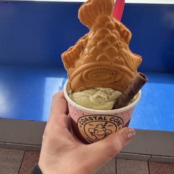 Coastal Cone - Fish with Nutella and match green tea - Ice Cream & Frozen Yogurt Near Me - Ventura, California