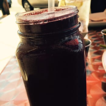 Cafe De Olla - A blue Kale Smoothie - American Near Me - Burbank, California
