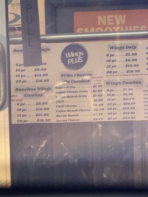 Menu photo 1 Wings Plus Irondale Irondale, AL Menu photo 1 Wings Plus Irondale Irondale, AL