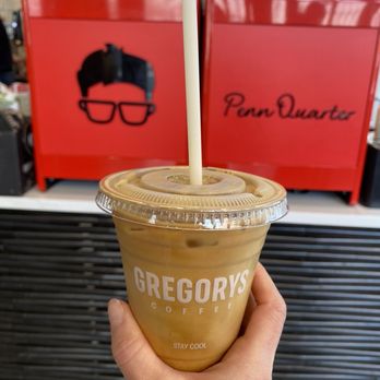 Gregorys Coffee - Oat milk latte - Coffee & Tea Near Me - Washington D.c, District of Columbia