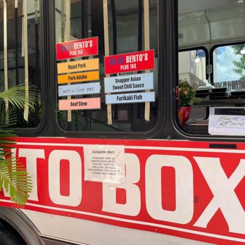 $5 Bento Box - On the day I was there! - Food Trucks Near Me - Honolulu, Hawaii