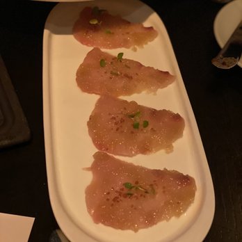 Scarpetta - Yellowtail Crudo - Italian Near Me - Las Vegas, Nevada