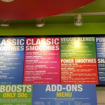 Fruitthies - The menu is hard to come by online . I work at the Met and frequent this little gem every week. I get the classic smoothies!! - Juice Bars & Smoothies Near Me - Costa Mesa, California Fruitthies - The menu is hard to come by online . I work at the Met and frequent this little gem every week. I get the classic smoothies!! - Juice Bars & Smoothies Near Me - Costa Mesa, California