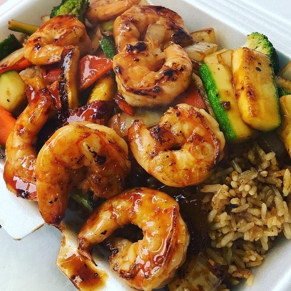 Mum Mum Hibachi - a meal of shrimp and vegetables - Japanese Near Me - Athens, Ohio Mum Mum Hibachi - a meal of shrimp and vegetables - Japanese Near Me - Athens, Ohio
