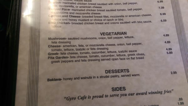 Menu photo 5 Gyro Cafe Panama City, FL Menu photo 5 Gyro Cafe Panama City, FL