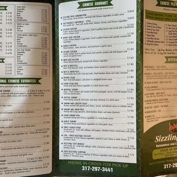 Huong Sizzling Wok - Chinese menu - Chinese Near Me - Indianapolis, Indiana Huong Sizzling Wok - Chinese menu - Chinese Near Me - Indianapolis, Indiana