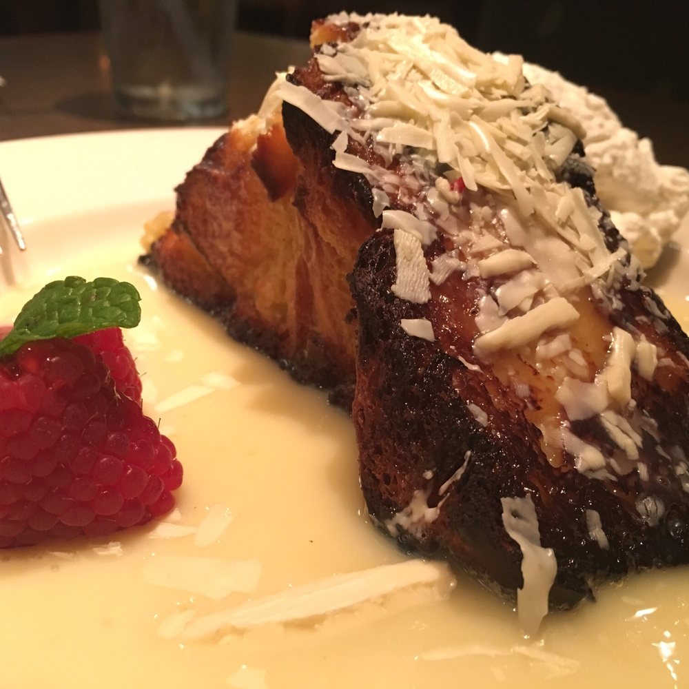 Cafe Bistro at Nordstrom - White Chocolate Bread Pudding - New American Near Me - Aventura, Florida Cafe Bistro at Nordstrom - White Chocolate Bread Pudding - New American Near Me - Aventura, Florida