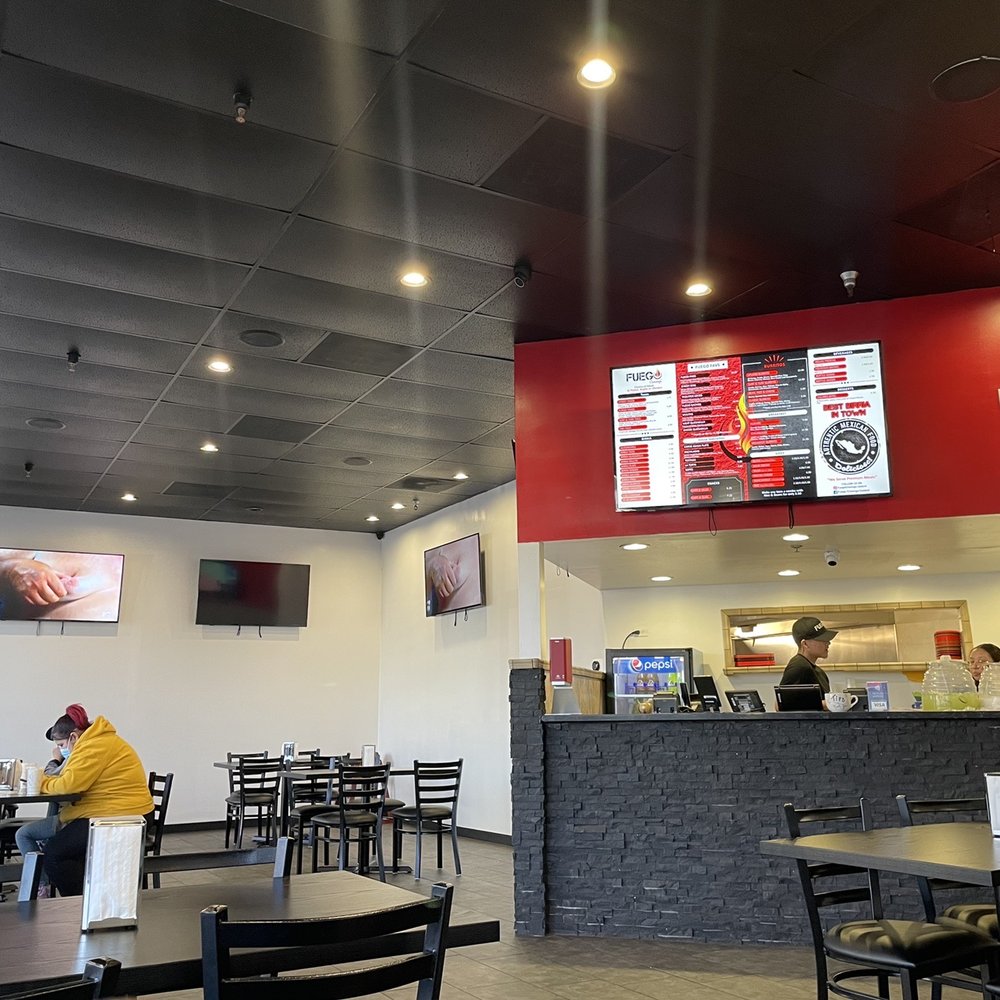 Fuego Cravings - Lobby/ eating area - Mexican Near Me - Upland, California Fuego Cravings - Lobby/ eating area - Mexican Near Me - Upland, California