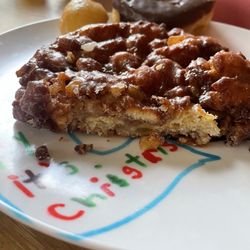 Royal Pastries & Doughnuts - Inside of apple fritter