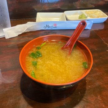 Mr. Sushi - Miso soup on a hot day. Nothing better - Sushi Bars Near Me - Valencia, California Mr. Sushi - Miso soup on a hot day. Nothing better - Sushi Bars Near Me - Valencia, California