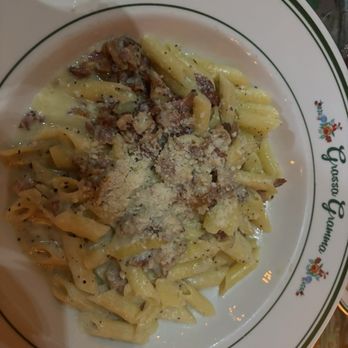 Grassa Gramma - Pasta alla Carbonara GF noodles - Italian Near Me - Louisville, Kentucky Grassa Gramma - Pasta alla Carbonara GF noodles - Italian Near Me - Louisville, Kentucky