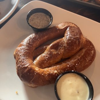 Iron Tap - Warm Pretzel- hit the spot! - New American Near Me - Waconia, Minnesota