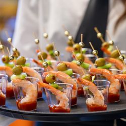 Stillwater Catering - Bloody Mary Shrimp Shot