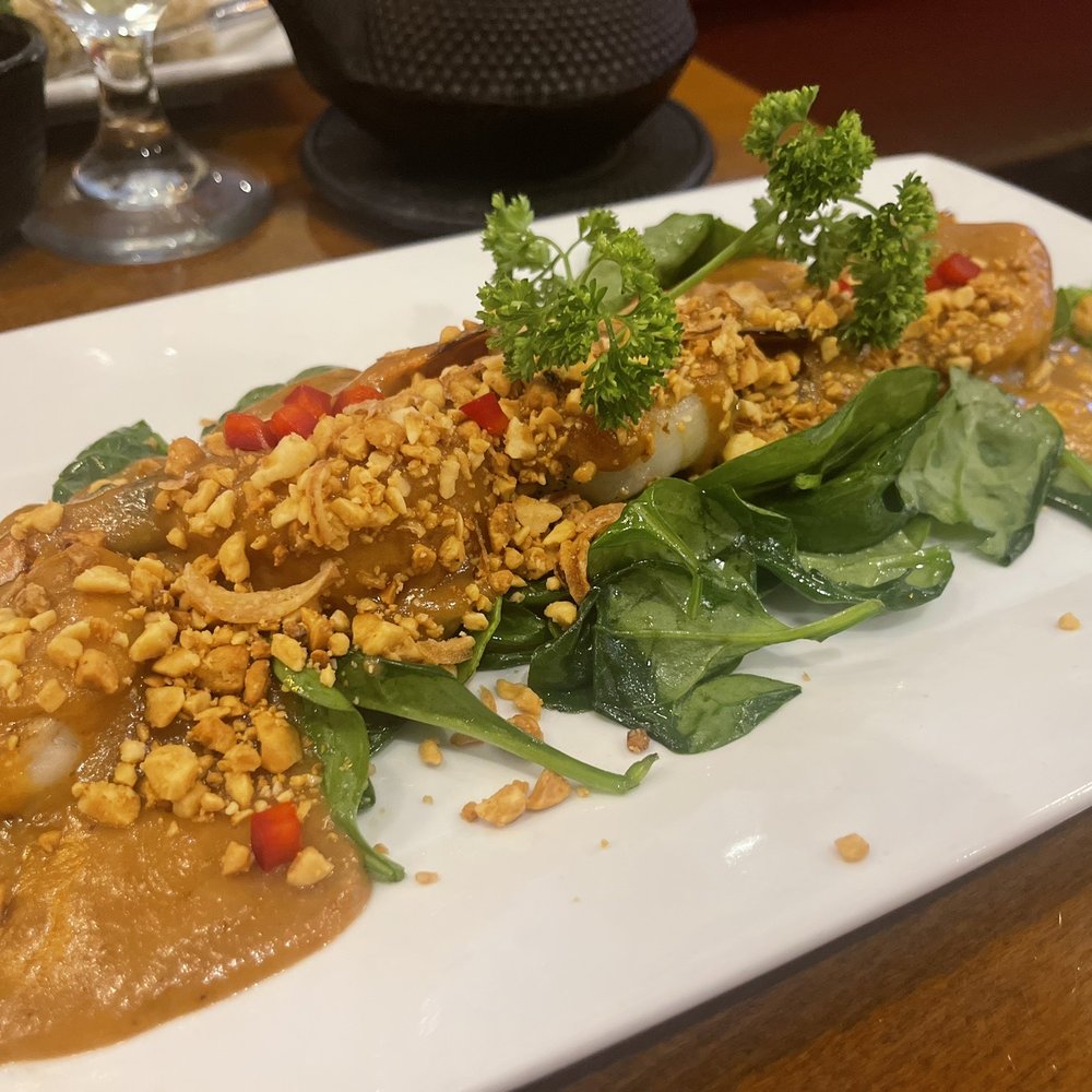 Rice Factory - Shrimp Rama Dinner - Thai Near Me - Milltown, New Jersey