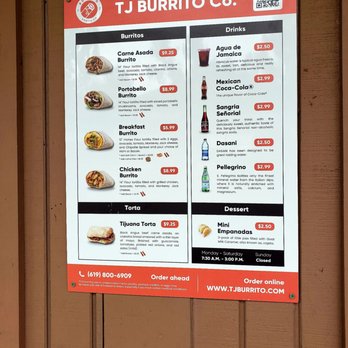 TJ Burrito Co - Mexican Near Me - Bonita, California TJ Burrito Co - Mexican Near Me - Bonita, California