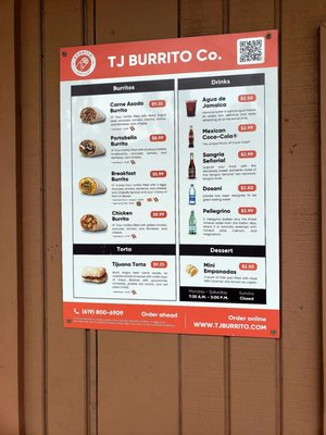 Menu photo 6 TJ Burrito Co Bonita, CA Menu photo 6 TJ Burrito Co Bonita, CA