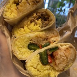Cruise-N-Coffee - Breakfast burritos