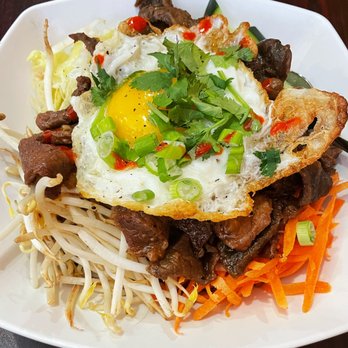Pearl Cafe - Pearls Bibimbap w/beef - Thai Near Me - Florissant, Missouri