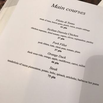 Bellanuna - Menu - Italian Near Me - Rzeszów, PK