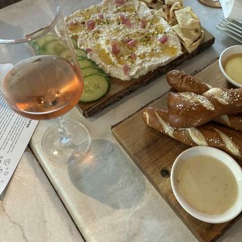 The Study - Whipped Feta & Pretzel Sticks - Wine Bars Near Me - St. Petersburg, Florida