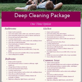 Two Maids - Lake Norman - This is their advertisement for a DEEP CLEANING! I definitely did NOT get my monies worth - Home Cleaning Near Me - Mooresville, North Carolina Two Maids - Lake Norman - This is their advertisement for a DEEP CLEANING! I definitely did NOT get my monies worth - Home Cleaning Near Me - Mooresville, North Carolina