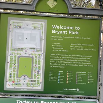 Bryant Park - Parks Near Me - New York, New York Bryant Park - Parks Near Me - New York, New York