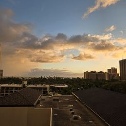 Not at the bar...but a view from the Ritz.