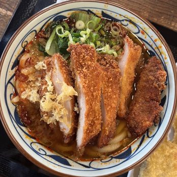 Marugame Udon - New Tantan Udon with Chicken katsu! Love coming here , good selection with affordable prices - Japanese Near Me - Honolulu, Hawaii Marugame Udon - New Tantan Udon with Chicken katsu! Love coming here , good selection with affordable prices - Japanese Near Me - Honolulu, Hawaii