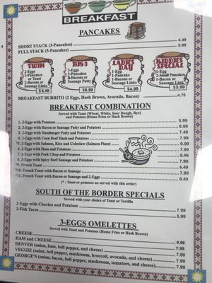 Menu photo 7 George's Cafe San Diego, CA